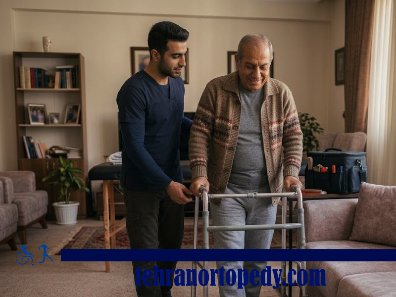 فیزیوتراپی در منزل با کلینیک تهران ارتوپدی
